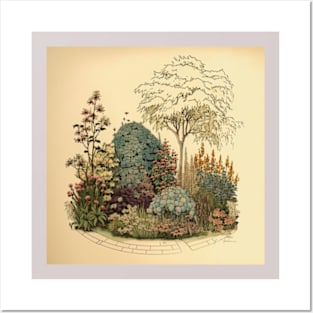 Beautiful Wildflowers garden Posters and Art